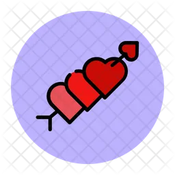 Heart Arrow  Icon