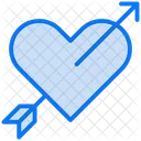 Heart Arrow Heart Love Icon