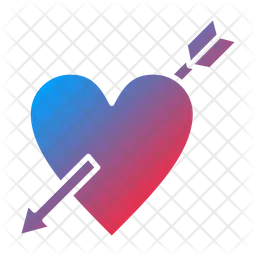 Heart Arrow  Icon