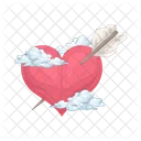 Heart arrow  Icon