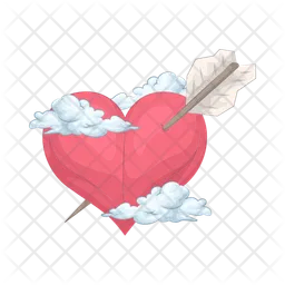 Heart arrow  Icon