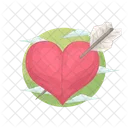 Heart arrow  Icon