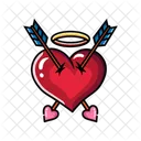 Heart arrow  Icon