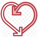 Heart Arrows  Icon