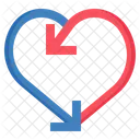 Heart Arrows  Icon