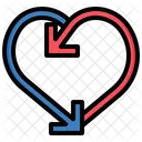 Heart Arrows  Icon