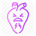 Heart Attack Healthcare And Medical Heart Rate Icon