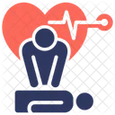 Heart Attack Healthcare Emergency Icon