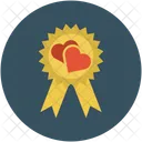 Heart badge  Icon
