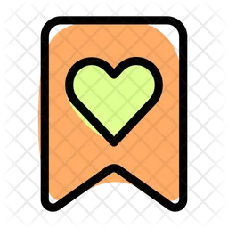Heart Badge  Icon
