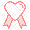 Heart Badge Love Icon