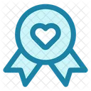 Heart Badge Icon