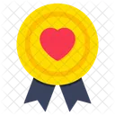 Heart Badge Heart Label Heart Coupon Icon