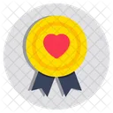 Heart Badge Heart Label Heart Coupon Icon