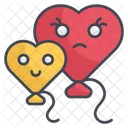 Heart Ballon  Icon