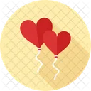 Heart Ballons Balloons Heart Icon