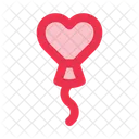 Heart balloon  Icon