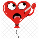 Heart Balloon Balloon Love Icon