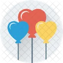 Heart Balloon Icon