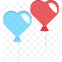 Heart Balloon Heart Love Icon