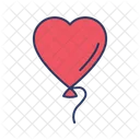 Heart Balloon Balloon Love Icon