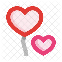 Heart Balloon  Icon