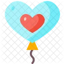 Heart Balloon  Icon