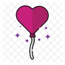Balloon Valentine Valentines Day Icon