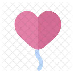 Heart Balloon  Icon