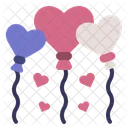 Heart Balloon Balloon Romance Icon