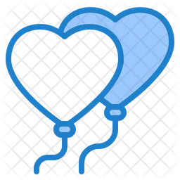 Heart Balloon  Icon