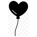 Heart Balloon Love Valentine Icon