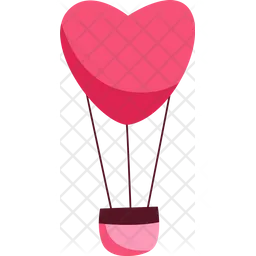 Heart Balloon  Icon