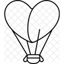 Heart Balloon Big  Icon