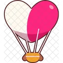 Heart Balloon Big  Icon