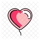 Heart Balloon Love Romance Icon