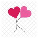 Heart Balloon Heart Valentine Icon