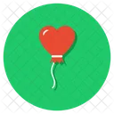 Heart Balloon Party Decorations Party Balloon Icon