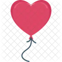 Heart Balloon Balloon Day Icon