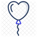 Heart Balloon Party Balloon Valentine Balloon Icon