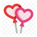 Heart Balloon  Icon