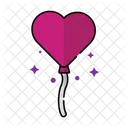 Heart Balloon  Icon