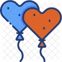 Heart balloon  Icon