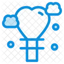 Heart Balloon  Icon