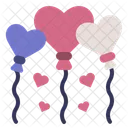 Heart Balloon Balloon Romance Icon