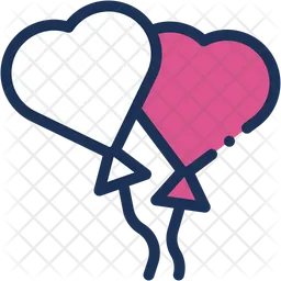 Heart balloon  Icon