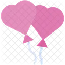 Heart balloon  Icon