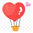Heart Balloon  Icon