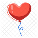 Heart Balloon  Icon