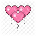 Heart Balloon Heart Love Icon